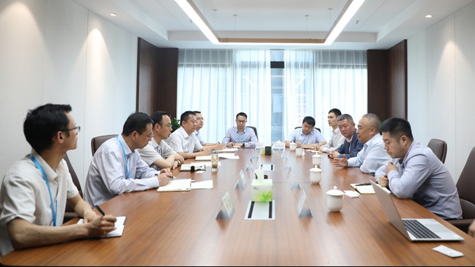 華為技術(shù)有限公司到訪集團公司