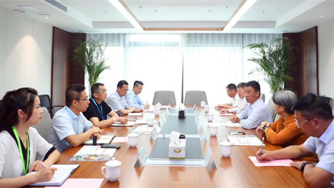 臨夏州委常委、宣傳部長王建華一行來甘肅文旅集團推介洽談文旅項目