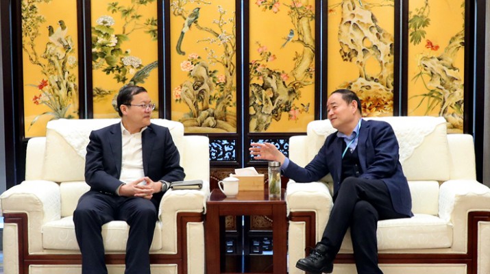 中國銀行甘肅省分行黨委書記、行長王峰一行到訪甘肅文旅集團(tuán)