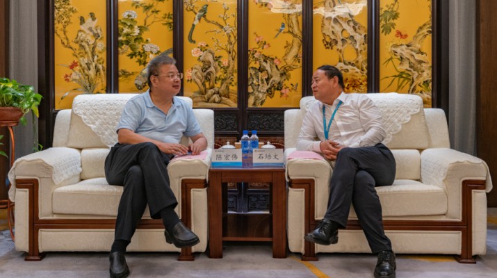 中鐵十七局集團有限公司黨委書記、董事長陳宏偉一行到訪甘肅文旅集團